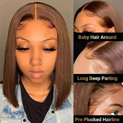 PreMax 3-in-1 Glueless Human Hair Bob Wig