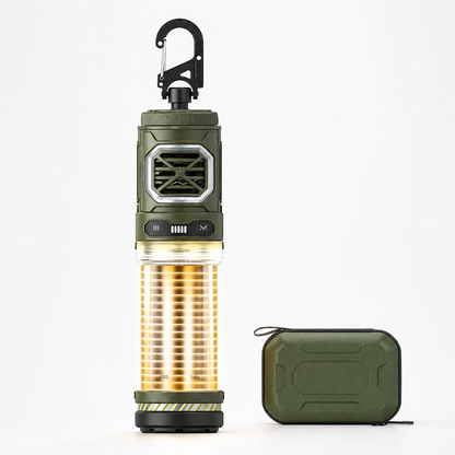 Rechargeable Tiny Mosquito Repeller 329°F Heating 30ft Protection Zone Ultra Mini with Camping Light Magnetic Design for Outdoor Camping Backpacking Patios
