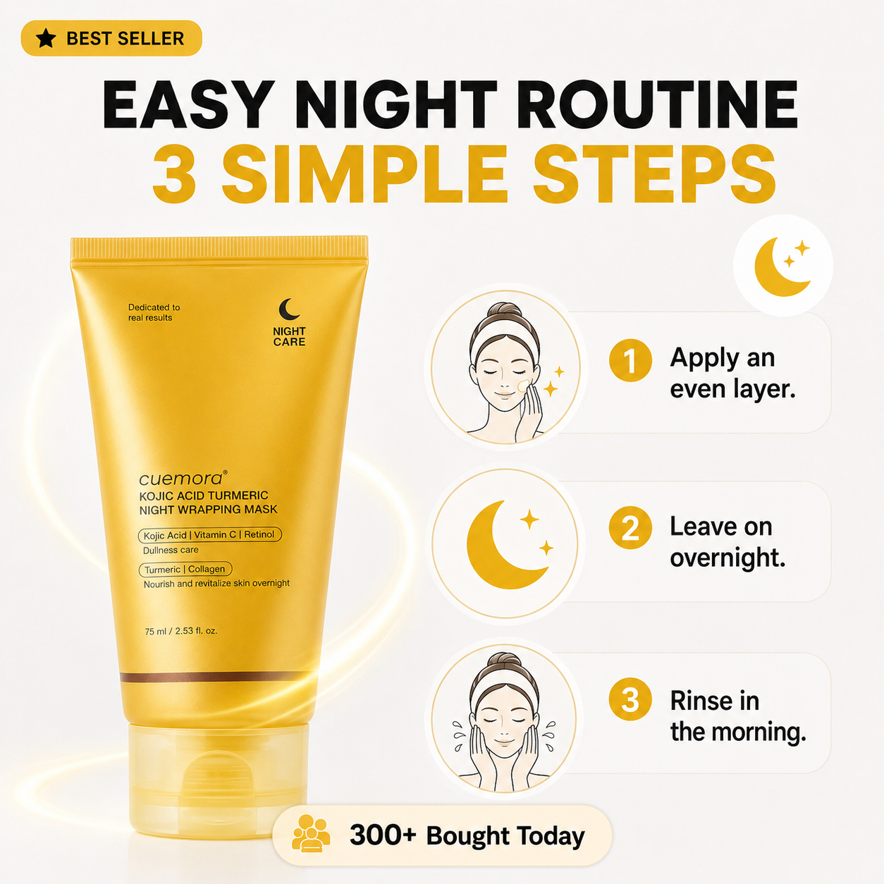 Kojic Acid Turmeric Overnight Mask
