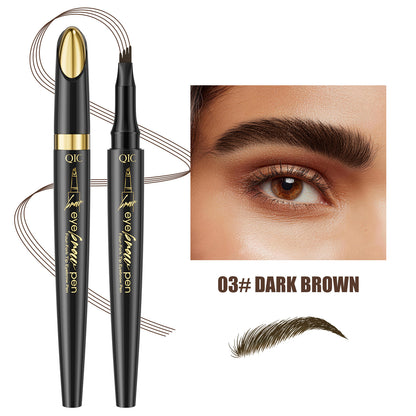 Black Gold 4-Tip Eyebrow Pen