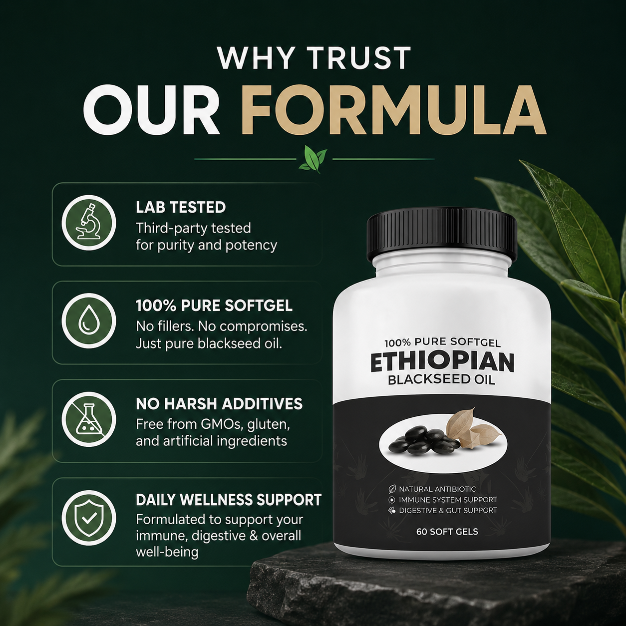 Ethiopian Black Seed Oil