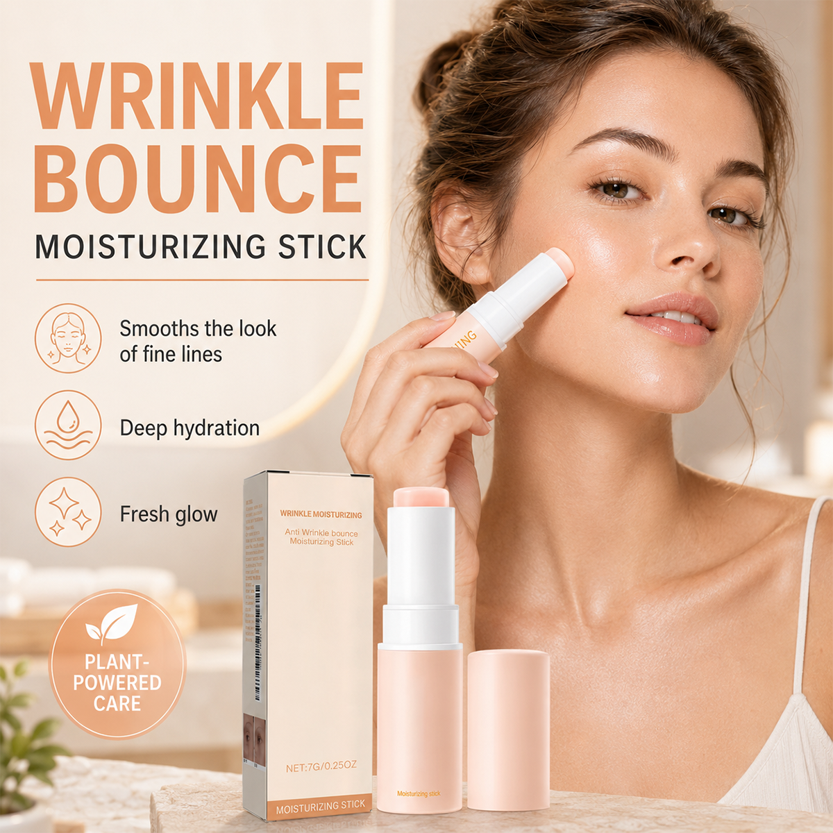 💦Wrinkle Bounce Moisturizing Stick – Portable Hydration Balm