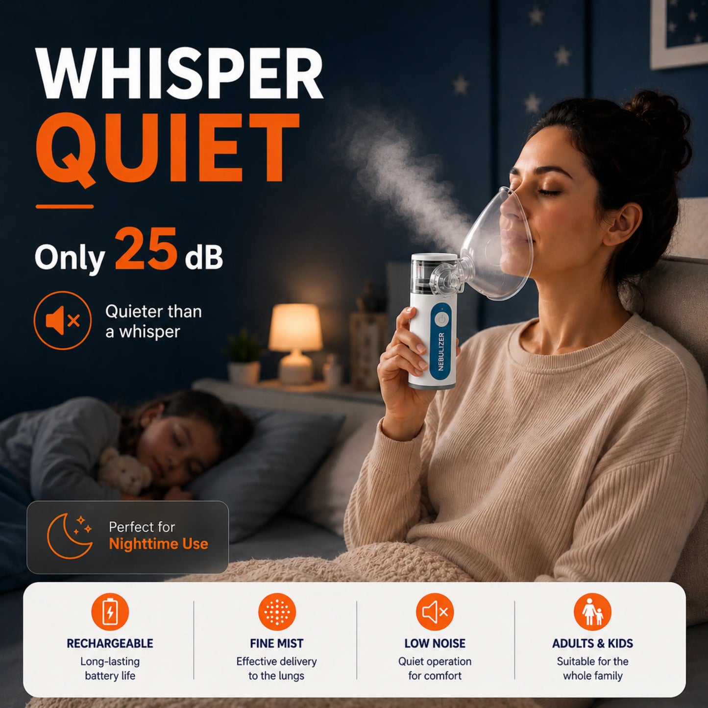 Handheld Portable Nebuliser