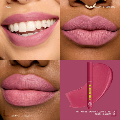 Fat Matte Lipstick - Smooth Color Lipstick with Cushion-Soft Formula