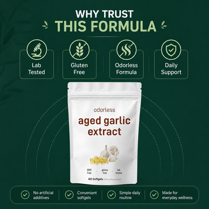 Odorless Garlic Softgels