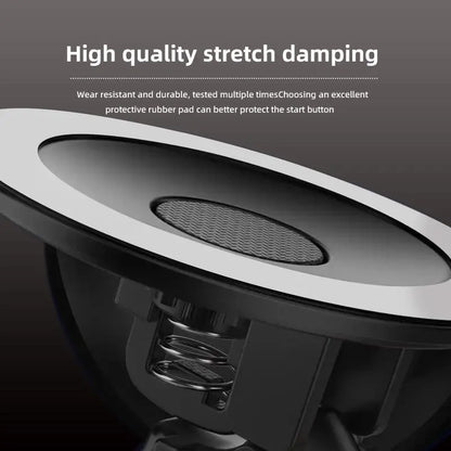 Car Push Start Button Cover – Stylish Metal Engine Button Protector