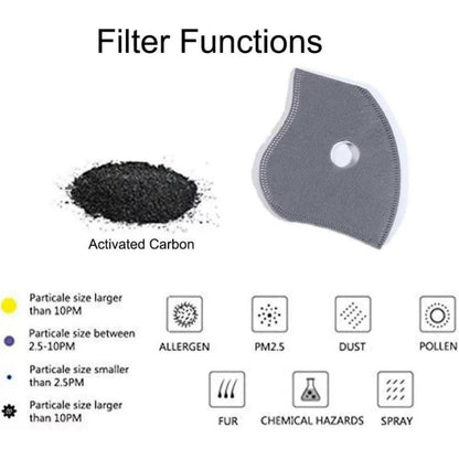 💖Reusable Carbon Filter Face Covering for Outdoor Activities