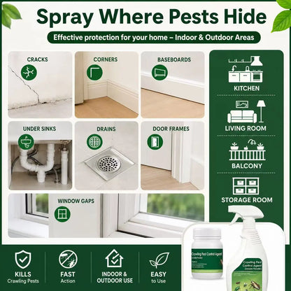 Multi-Purpose Pest Control Kit for Roaches, Ants & Spiders