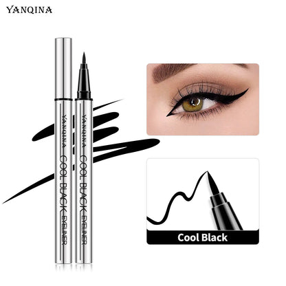 Waterproof Long Lasting Smudge-proof Gel Eyeliner Pen, Silky Vegan Formula