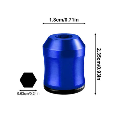 Universal Magnetic Screwdriver Bit Ring, Strong Grip for Drills & Power Tools