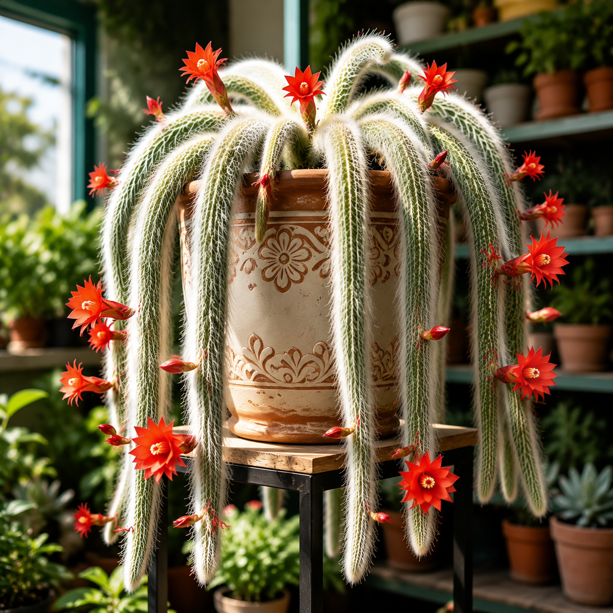 🔥Rare Monkey Tail Cactus Seeds 🌵The Internet's Favorite Fuzzy Cactus