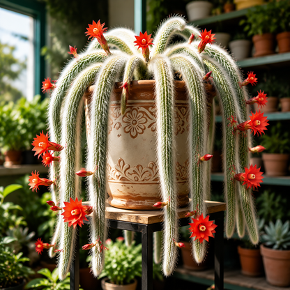 🔥Rare Monkey Tail Cactus Seeds 🌵The Internet's Favorite Fuzzy Cactus