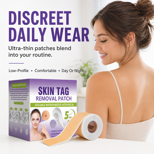 Botanical Micro-Point Skin Care Patches for Small Bumps