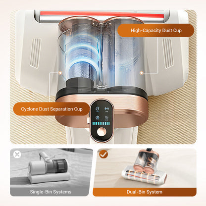Deep Clean Mattress Vacuum – Removes Dust Mites, Germs & Hidden Allergens
