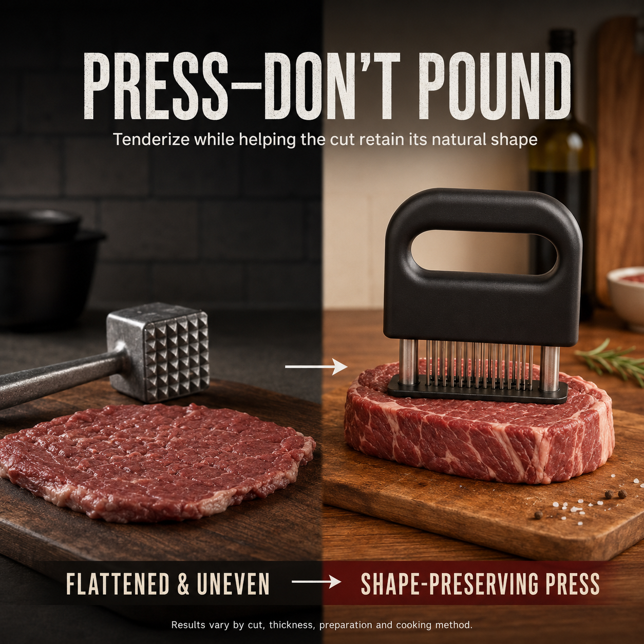 🥩Professional Spring-Loaded Meat Tenderizer