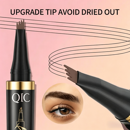 Black Gold 4-Tip Eyebrow Pen