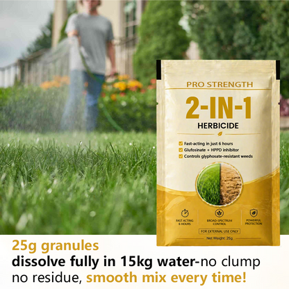 Pro Strength 2-in-1 Herbicide: Fast Acting Results on Glyphosate-Resistant Weeds