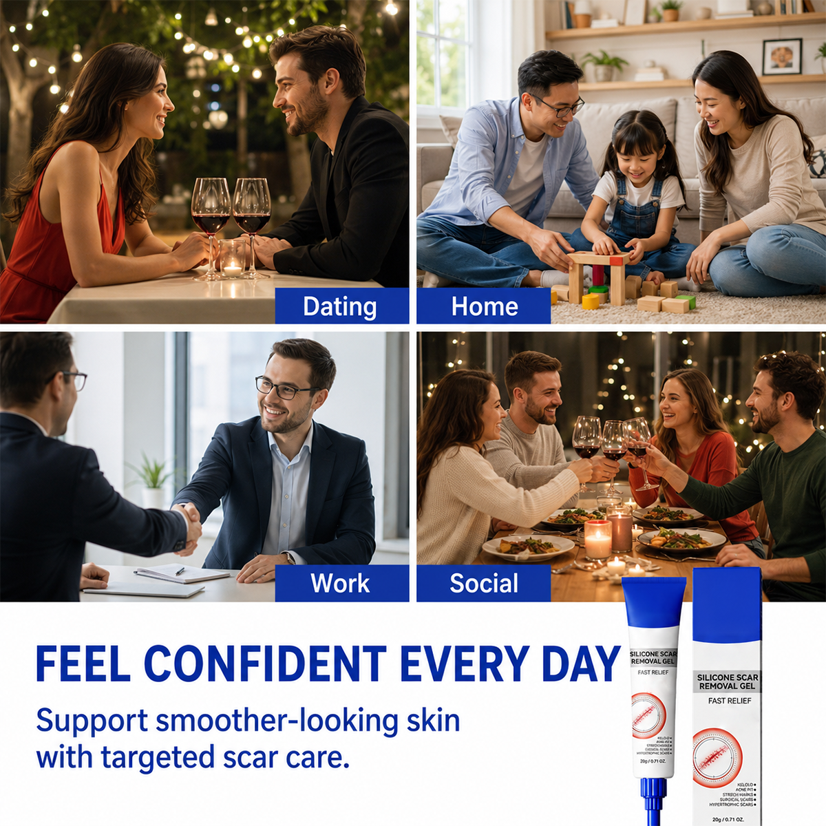 Advanced Silicone Scar & Wrinkle Smoothing Gel