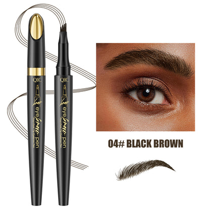 Black Gold 4-Tip Eyebrow Pen