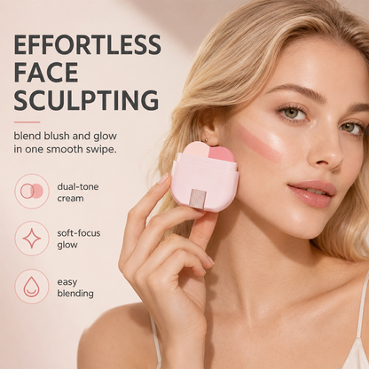 2-in-1 Long-Lasting Highlighter & Blush Stick