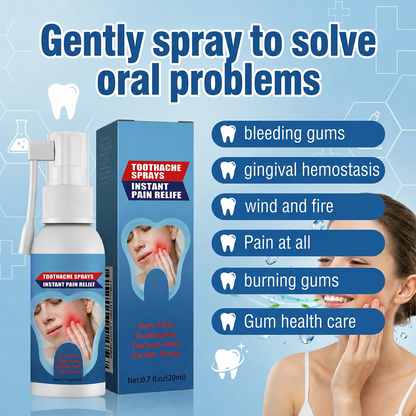 ✨Fast-Acting Toothache Spray for Teeth & Gums | Fresh Breath & Daily Oral Comfort Support