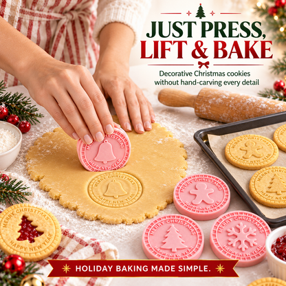 🔥Don’t Miss Out⚡Festive Christmas Cookie Cutter Set
