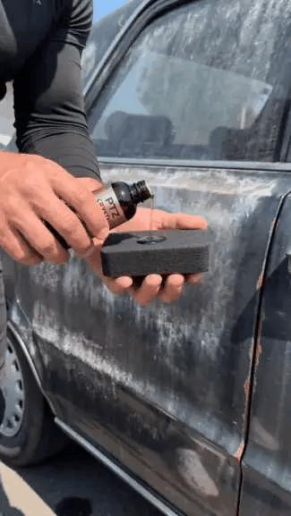 Applicator and Crystal Serum coating