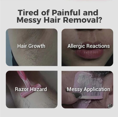 Hair Removal Cream for Women & Men – Gentle Depilatory Cream for Smooth-Looking Skin