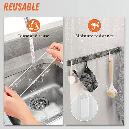 ✨Extra Large Double Sided Tape , Clear & Tough Nano Tape, Multipurpose Mounting Tape