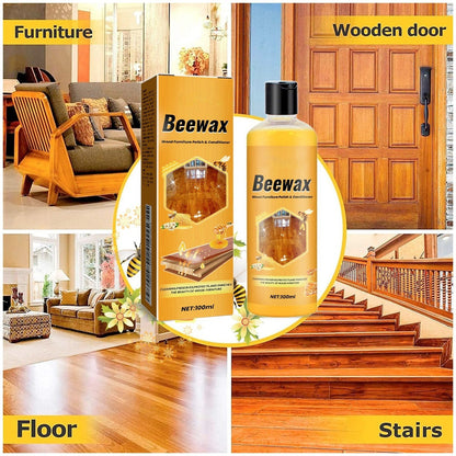 Natural Beeswax Wood Polish and Conditioner for Daily Furniture Maintenance
