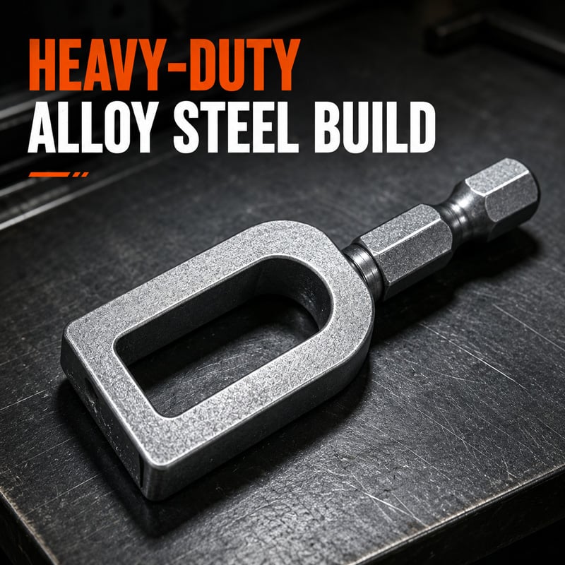 Drill‑Mounted Steel Wire Twisting Tool with Auto Trimming Function