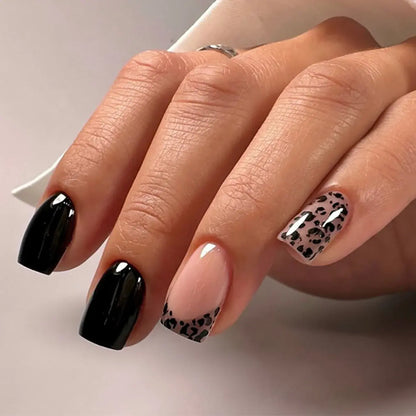 Salon-Quality Milky White Press-Ons: Extra Short Squoval Nails