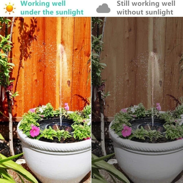 🔥Solar-Powered Bird Fountain Kit