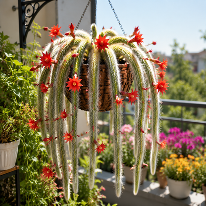 🔥Rare Monkey Tail Cactus Seeds 🌵The Internet's Favorite Fuzzy Cactus