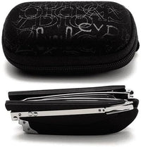 Black and silver (with zipper bag)