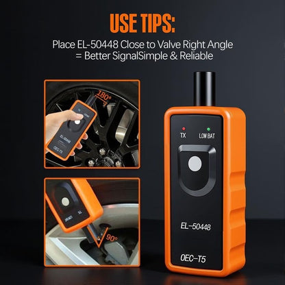 TPMS Relearn Reset Tool for Tire Pressure Monitoring Sensor