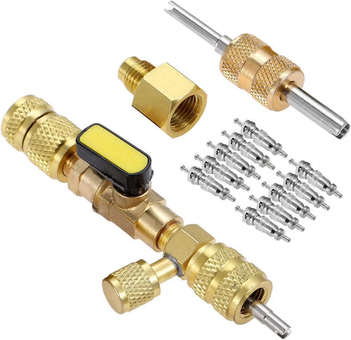 🧰AC Valve Core Removal & Installation Tool for Home and Auto Use