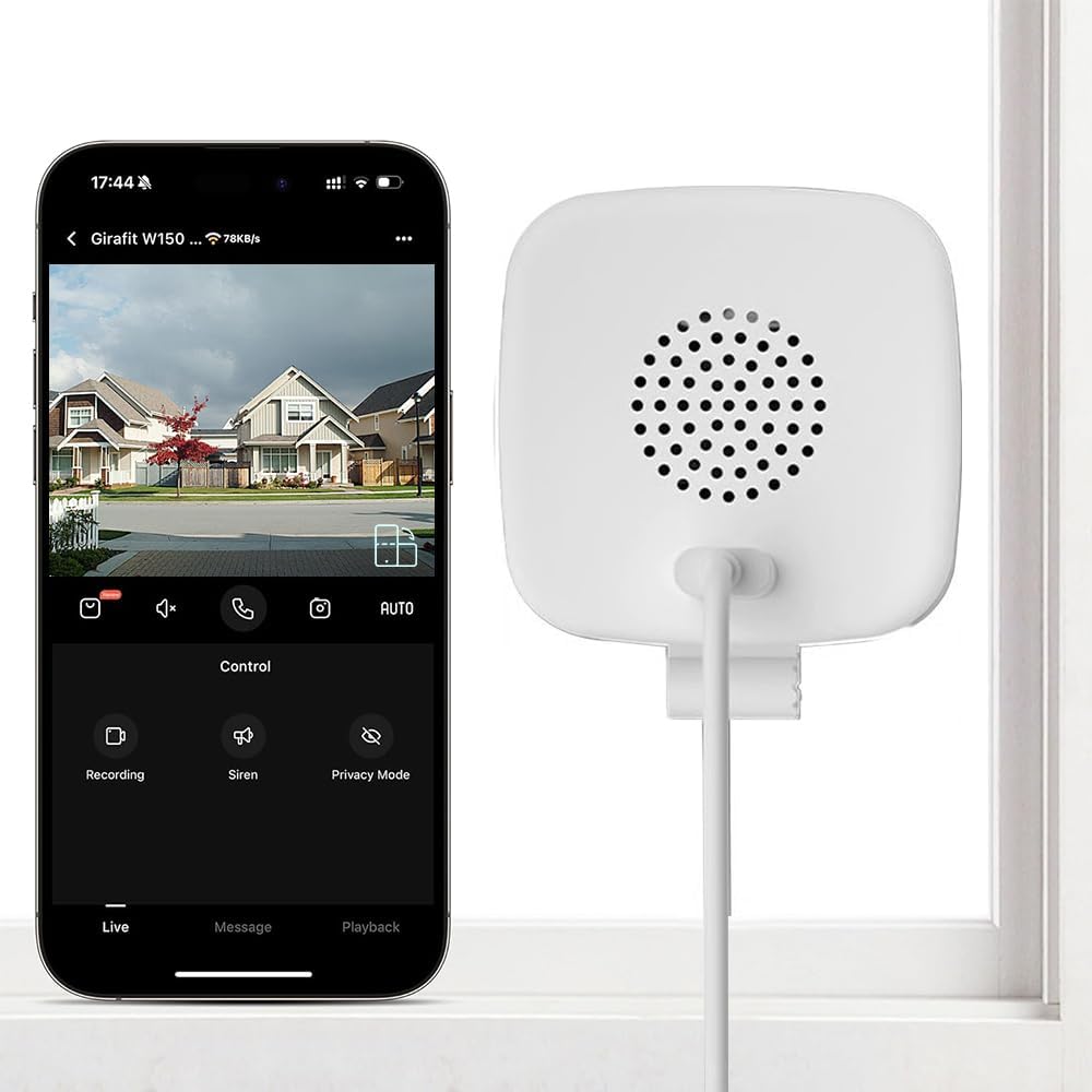 Smart 2K Window Security Camera