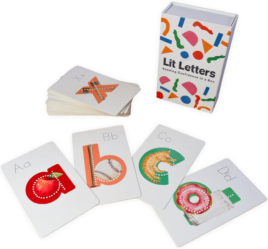 Picture Mnemonic Phonics Flashcards – Lowercase Alphabet Letter Sound Cards for Preschool & Kindergarten Reading