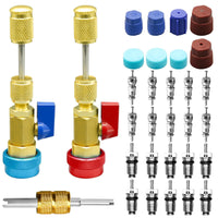 For Automotive AC (High & low voltage set)with 20 PCS Valve Cores+1 wrench+8 caps