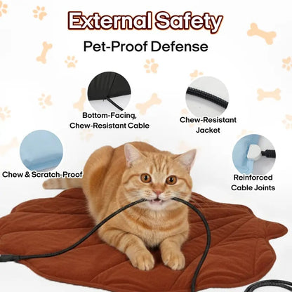 Heated Pet Pad for Dogs & Cats
