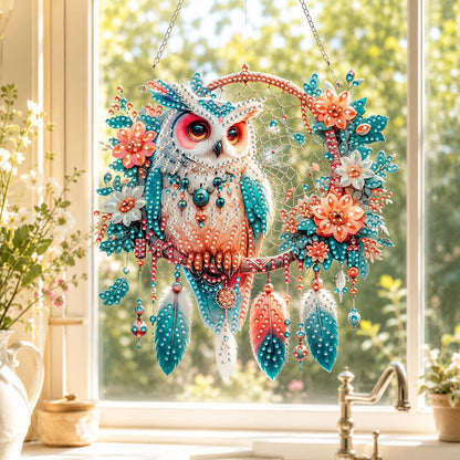 💥Hummingbird Diamond Art Hanging Ornament Kit – Sparkling DIY Window Ornament 🐦✨