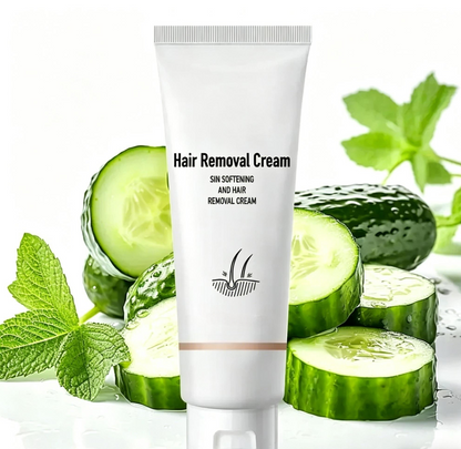 Hair Removal Cream for Women & Men – Gentle Depilatory Cream for Smooth-Looking Skin