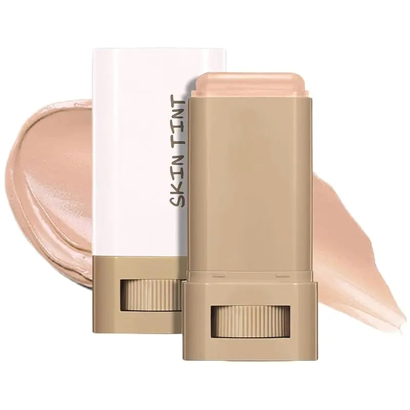 Foundation,Beauty Skin Tint, Full Coverage Serum Skin Tint,4 in 1 Foundation Moisturizing Stick Foundations Face Stick