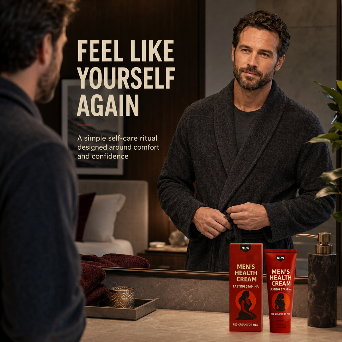 Men's Health Cream,Men’s Confidence Vitality Cream