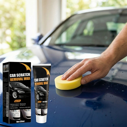 Car scratch repair wax, car paint protection polishing scratch remover & surface care cleaner