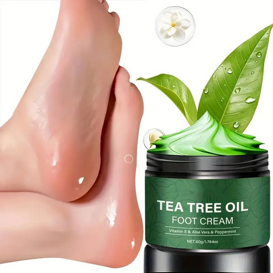 Tea tree oil foot cream