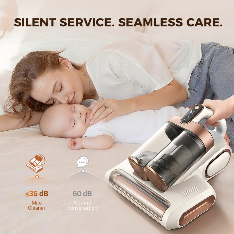 Deep Clean Mattress Vacuum – Removes Dust Mites, Germs & Hidden Allergens