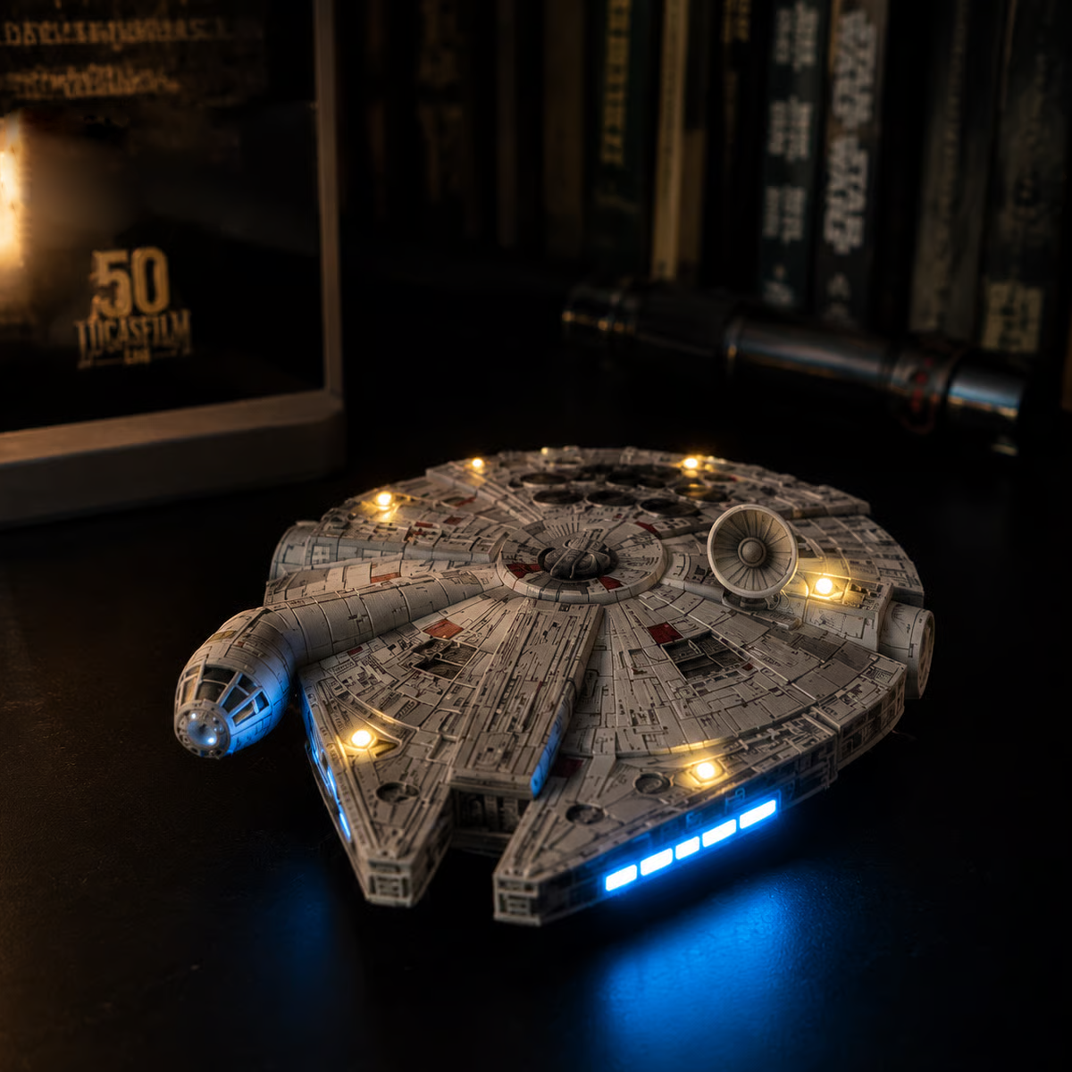 Galaxy-Inspired Die-Cast Car Model 50th Anniversary Commemorative Model