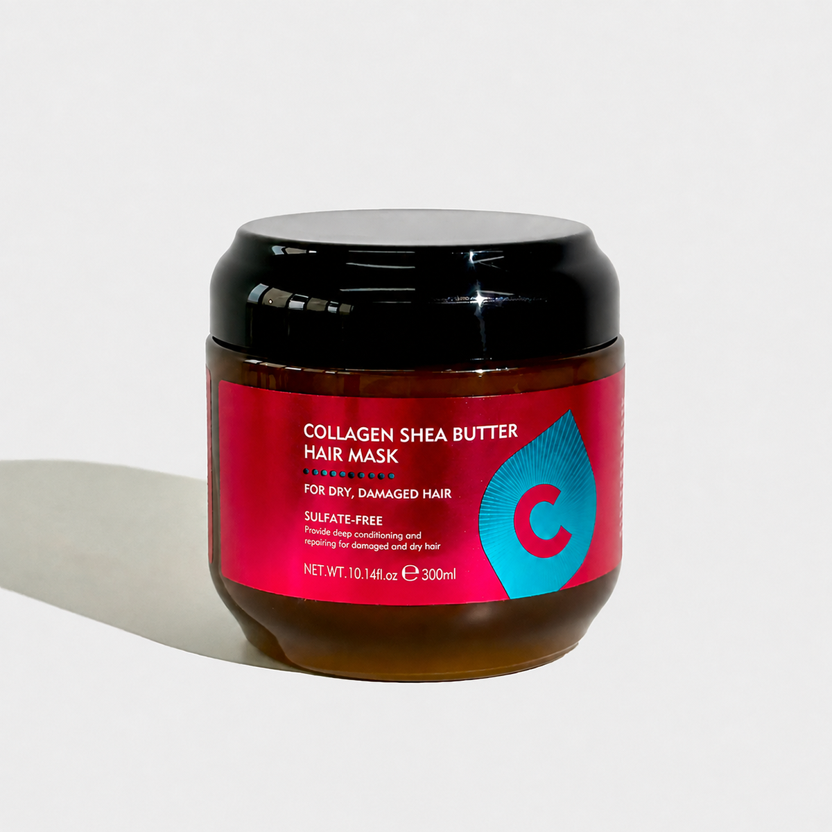 Collagen Shea Butter Hair Mask - Deep Repair & Hydration Treatment